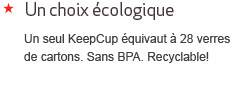 KeepCup un choix écologique