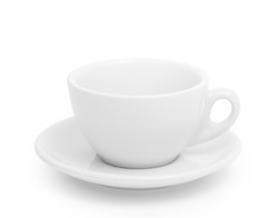 Tasse cappuccino ACF blanche