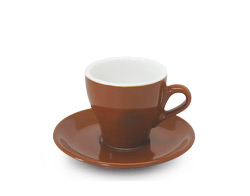 Tasse espresso ACF brune 2.25oz