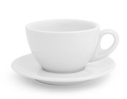 Tasse latte ACF blanche
