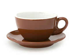 Tasse latte ACF brune 10oz